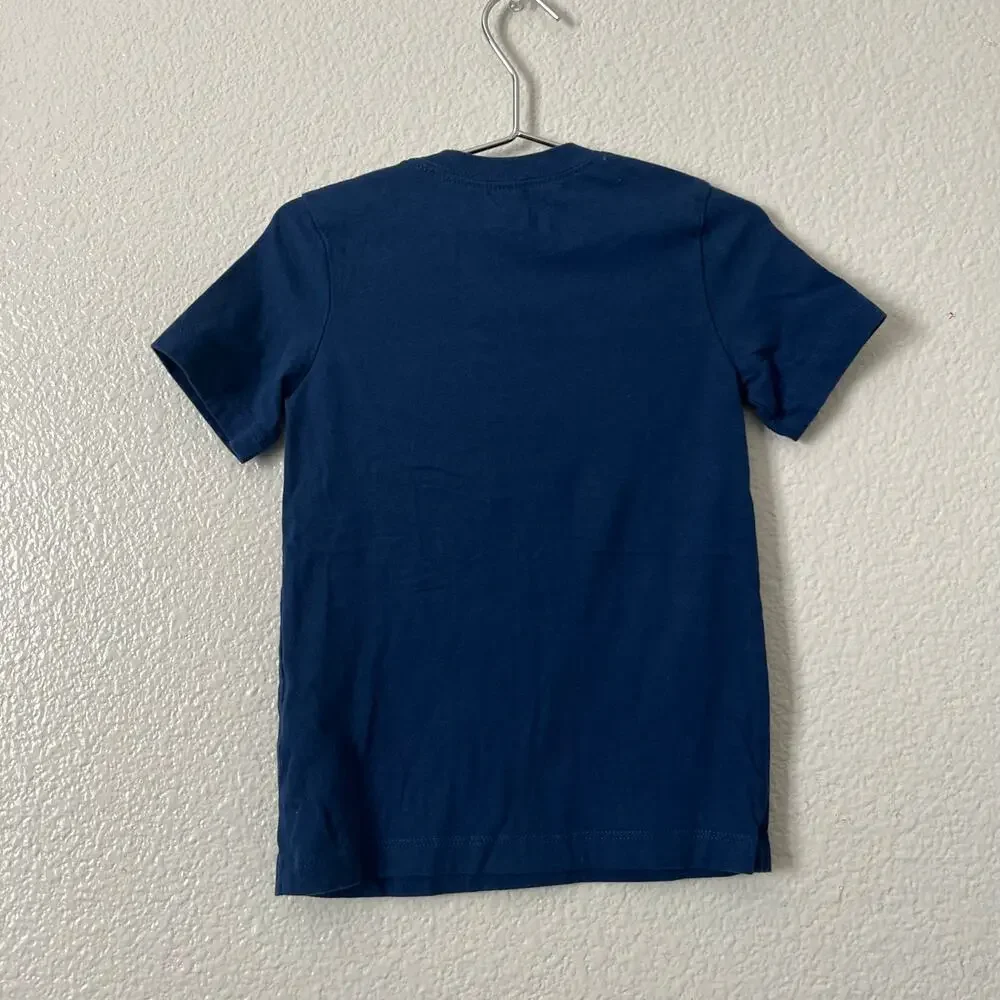 Oshkosh Originals Still Living With My Parents Tee Short Sleeve Navy Blue Orange